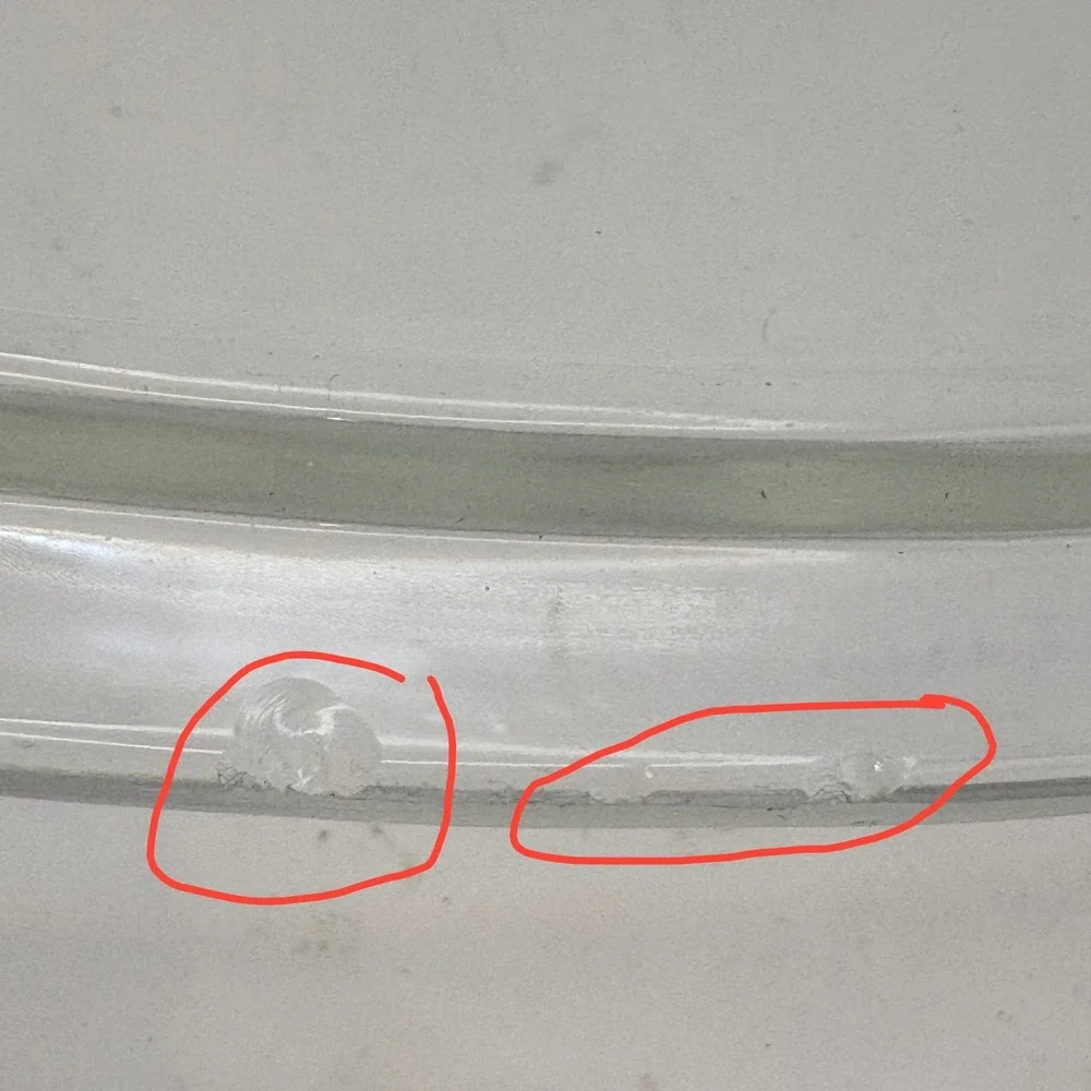 Vtg Pyrex A-12-C Glass Lid 7.5